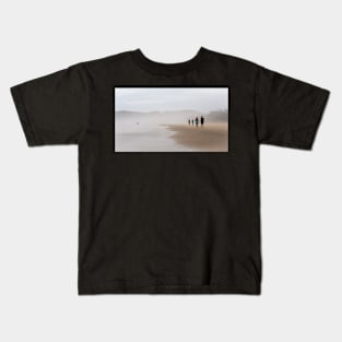 Figures in the Beach Fog Kids T-Shirt